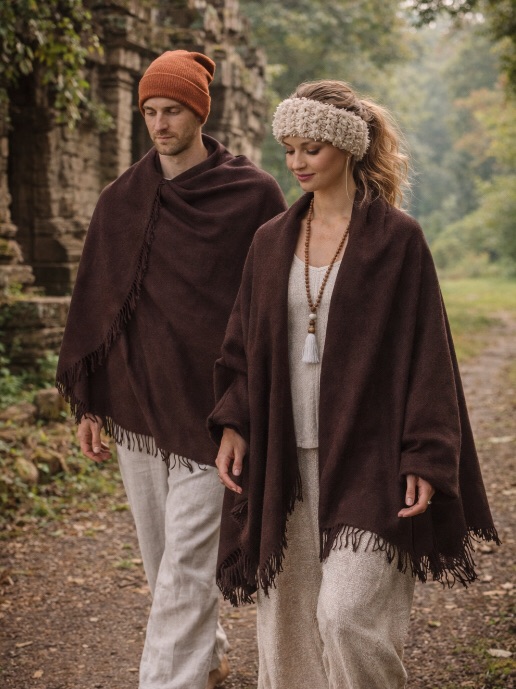 Lambswool Unisex Wrap